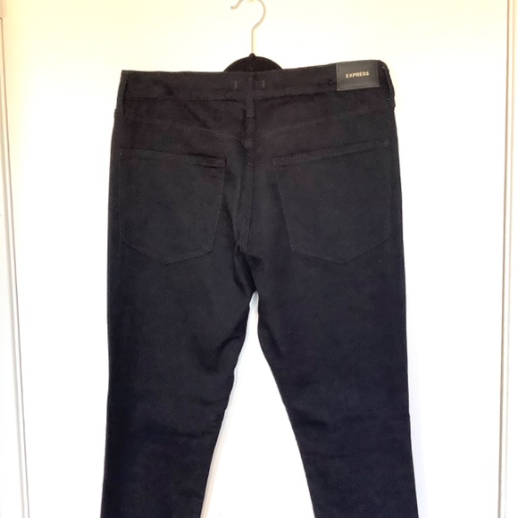 Express (NWOT) Knit Supersoft Skinny Mid Rise Jeans - Picture 3 of 7